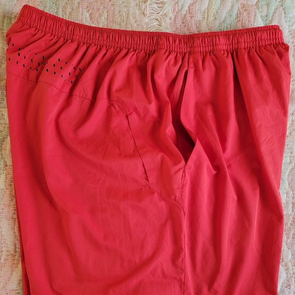 Ralph Lauren RLX Lined Swim Trunks, Red, Size XL, Pre-owned - Picture 5 of 11